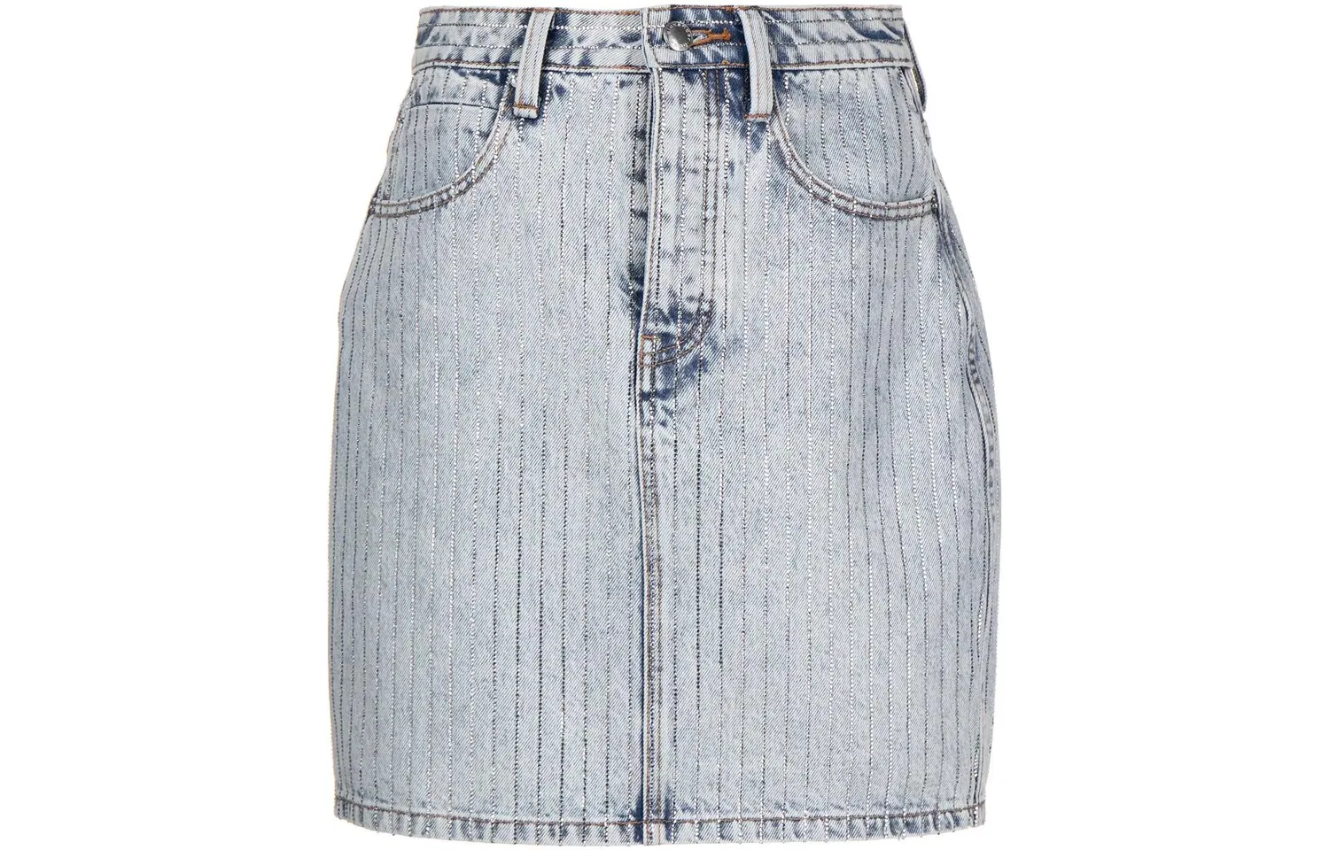 Джинсовая мини-юбка Y2K Alexander Wang, Blue