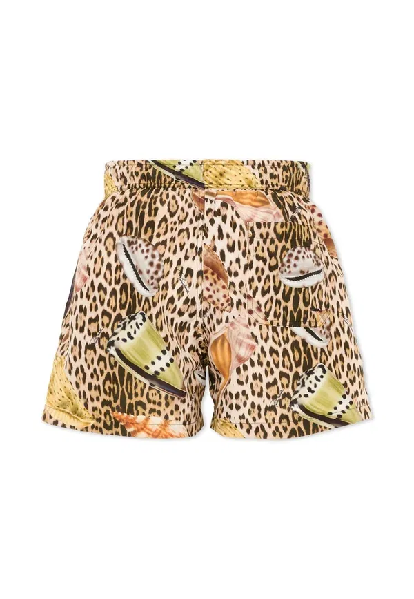 Плавки с принтом Animal print Swimming shorts Roberto Cavalli Junior multi-coloured, мультиколор — фото 2