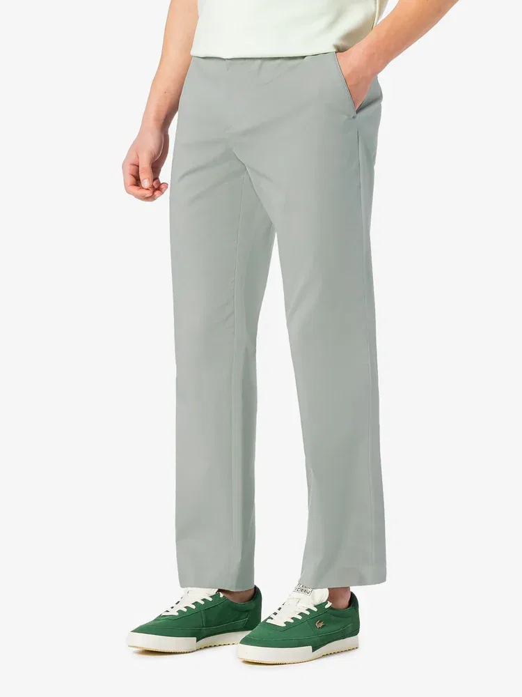 Чиносы из стретч-хлопка LACOSTE, Gray — фото 3