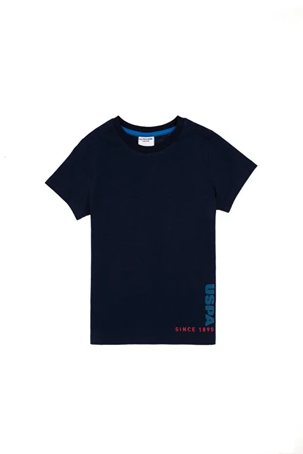 Детская футболка для мальчиков хлопковая U.S. Polo Assn., Navy Blue