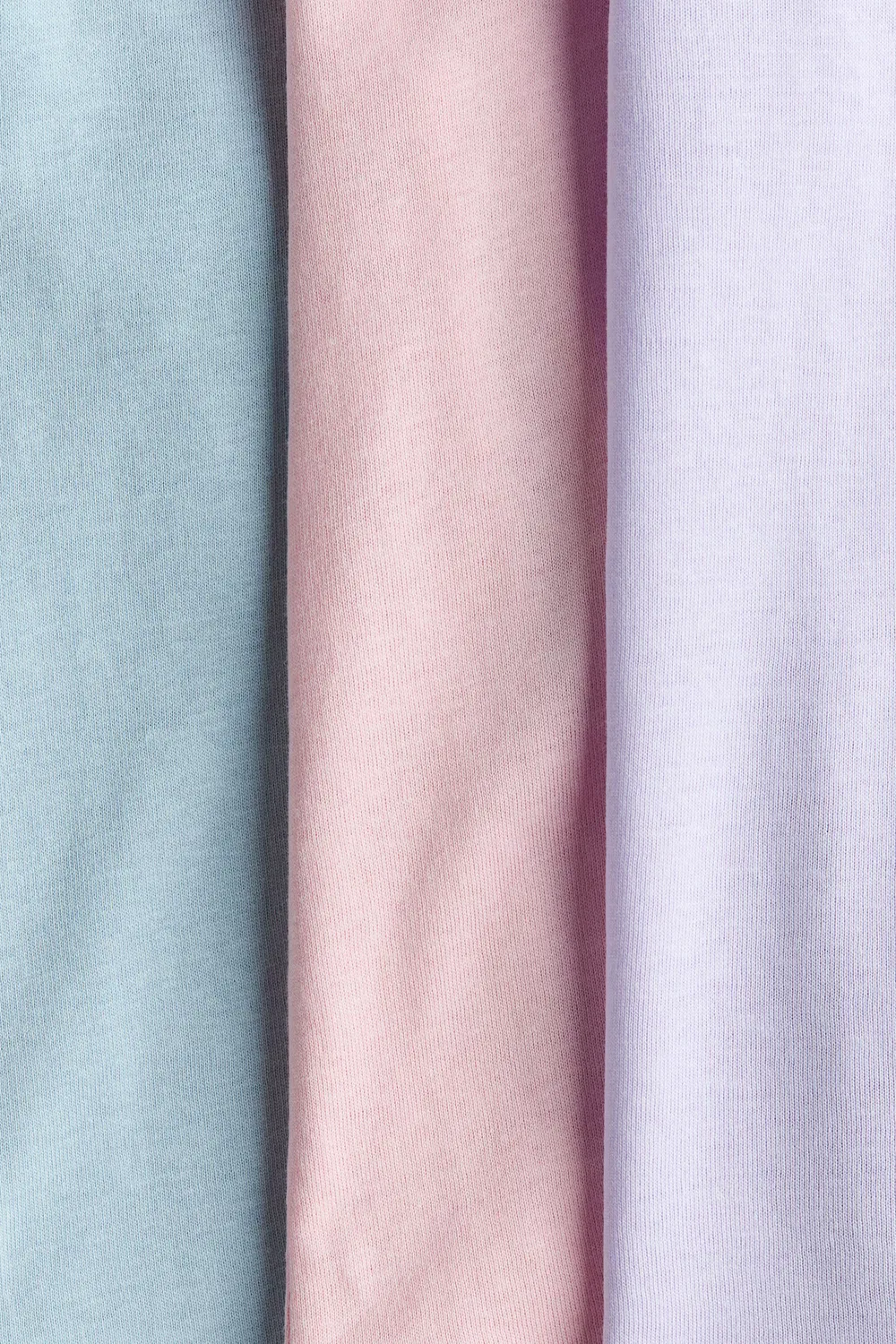 Набор из 3 футболок H&M, Hellrosa/Hellblau — фото 3