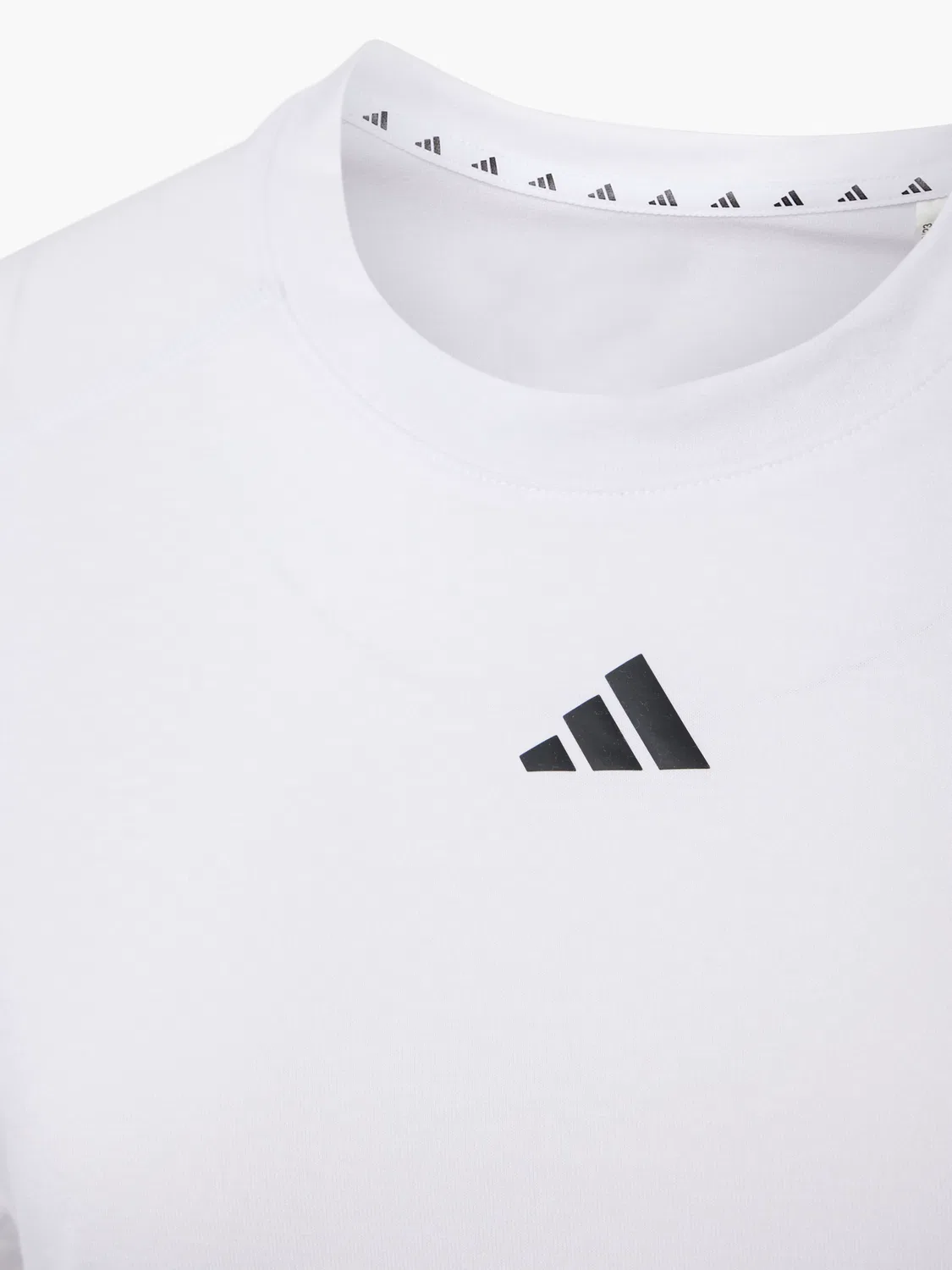 Женская спортивная футболка с коротким рукавом Adidas, белый — фото 3