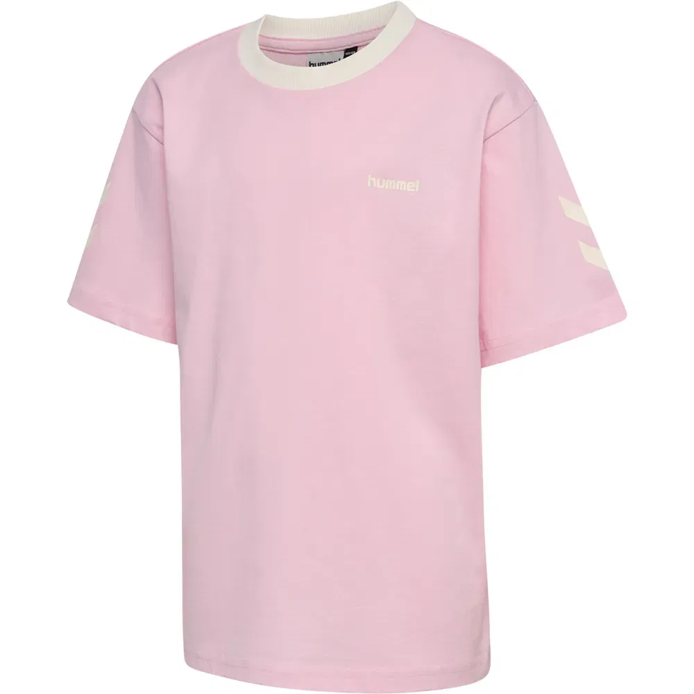 Футболка с коротким рукавом Loose Chevron Hummel, розовый
