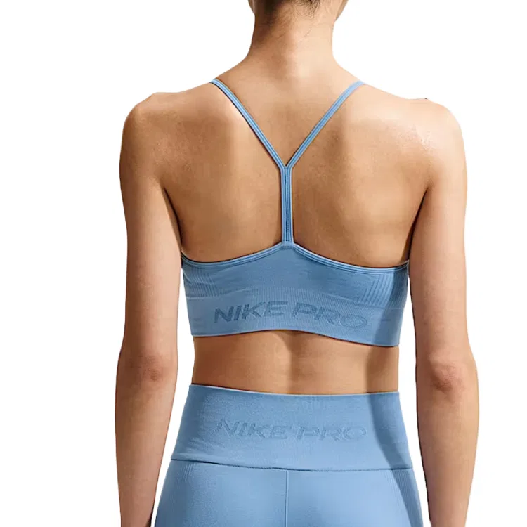 Спортивное белье для женщин, Crew Neck, Nike, Work Blue — фото 3