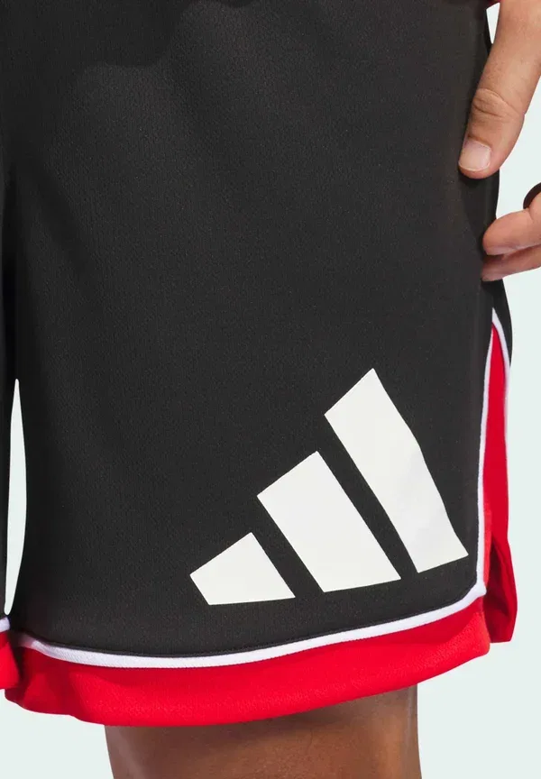 Спортивные шорты Badge of Sport 9 дюймов - спортивные шорты Adidas Performance, черный/красный — фото 4