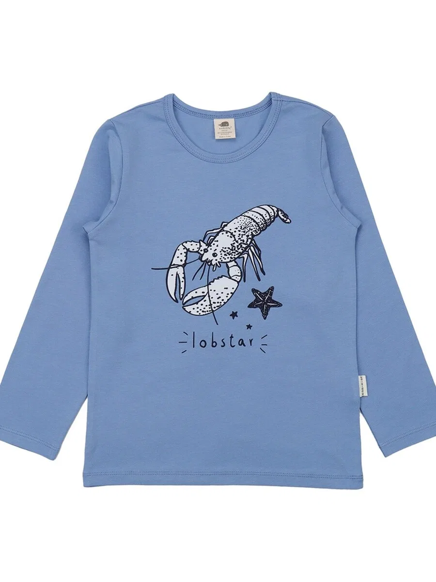 Футболка Walkiddy 'Walkiddy - Underwater World Shirt' синего цвета
