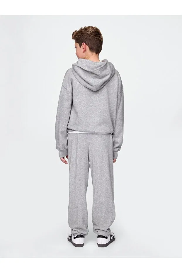 Детские спортивные штаны для мальчиков с принтом Gap, Gray-003 — фото 4