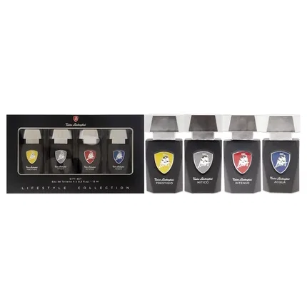 Набор парфюмерный мужской Tonino Lamborghini Lifestyle Collection, 4 x 15 мл