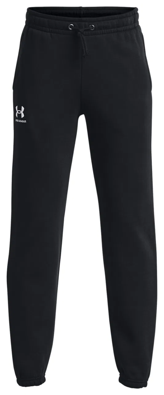 Джоггеры для мальчиков Essential Fleece Under Armour, черный/белый