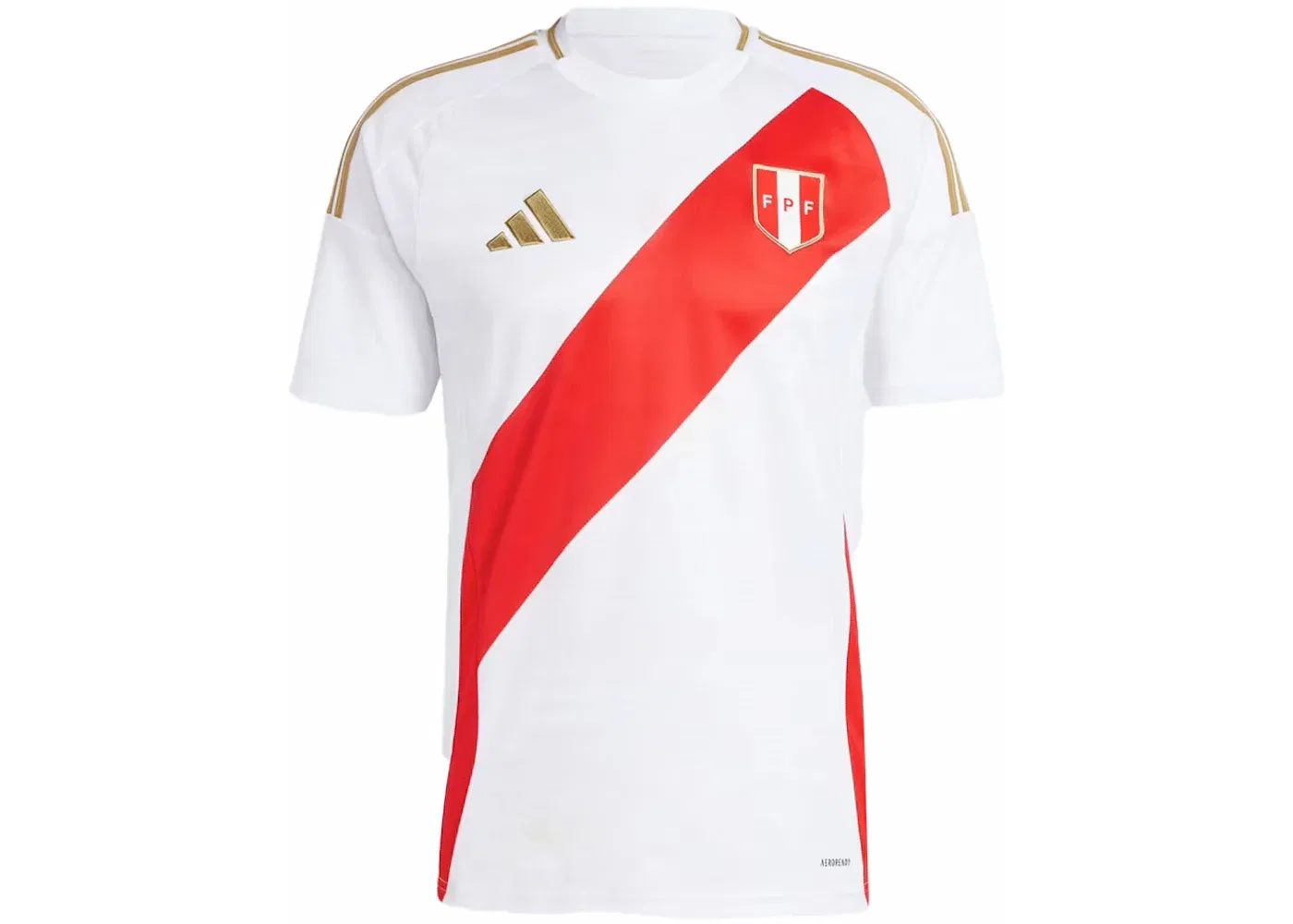 Мужская футбольная джерси 24 Home Jersey Adidas, White