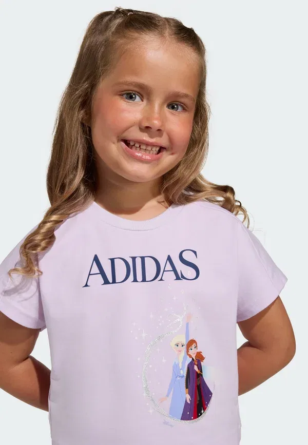 Детский спортивный костюм Adidas Performance, темно-синий/лавандовый — фото 3