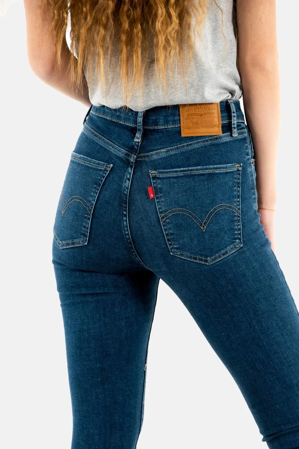 Женские джинсы суперскинни с высокой посадкой Mile High Super Skinny Levi's, Venice for Real — фото 3