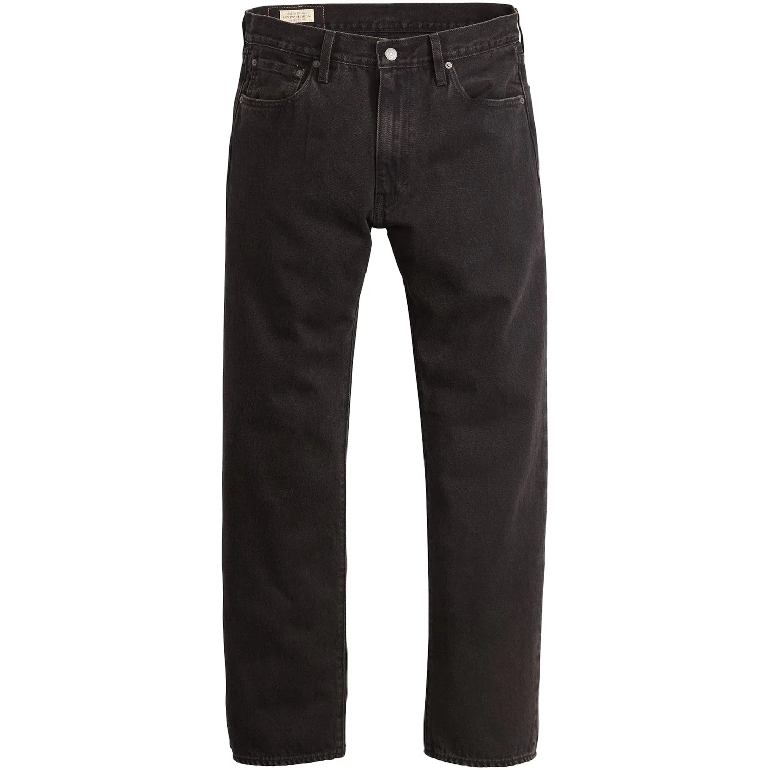 Мужские джинсы свободного кроя 555 Relaxed Straight Levi's, Black — фото 4