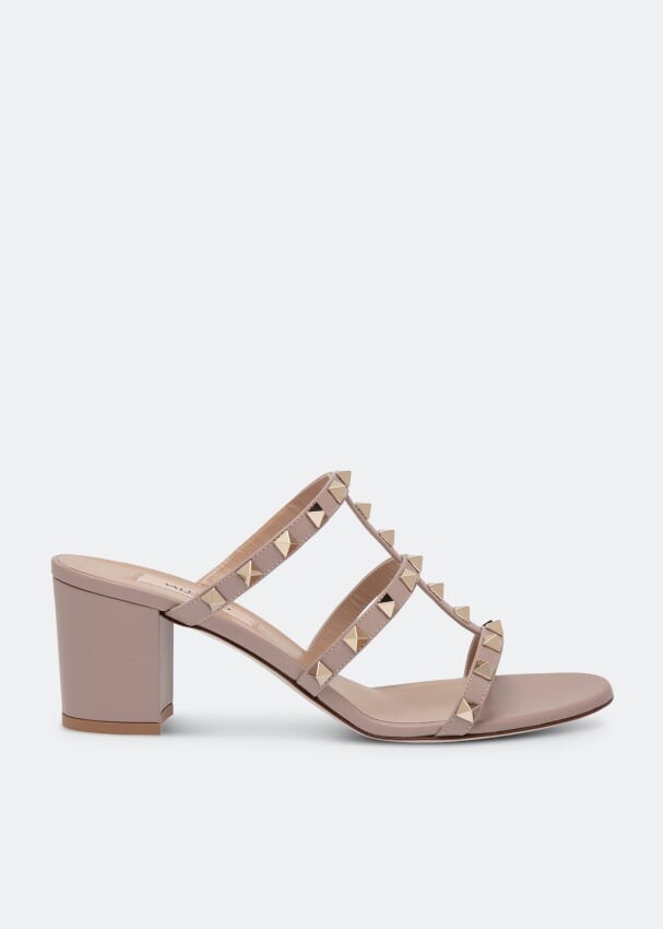 

Сандалии VALENTINO GARAVANI ROCKSTUD SANDAL, бежевый