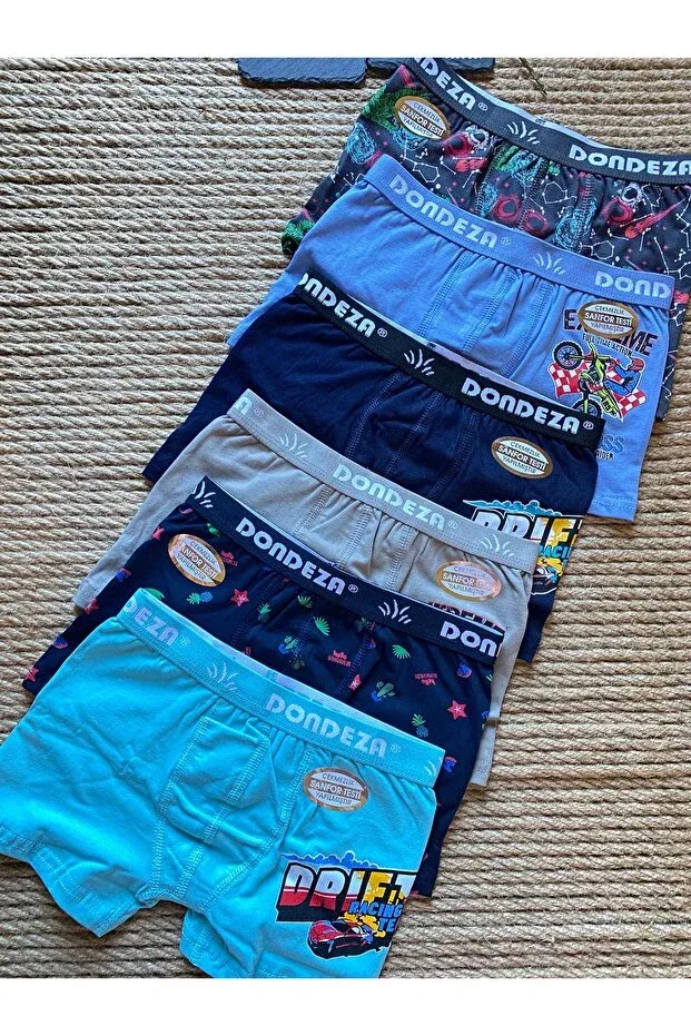 Детские боксеры для девочек хлопковые Dondeza, Multicolor — фото 2