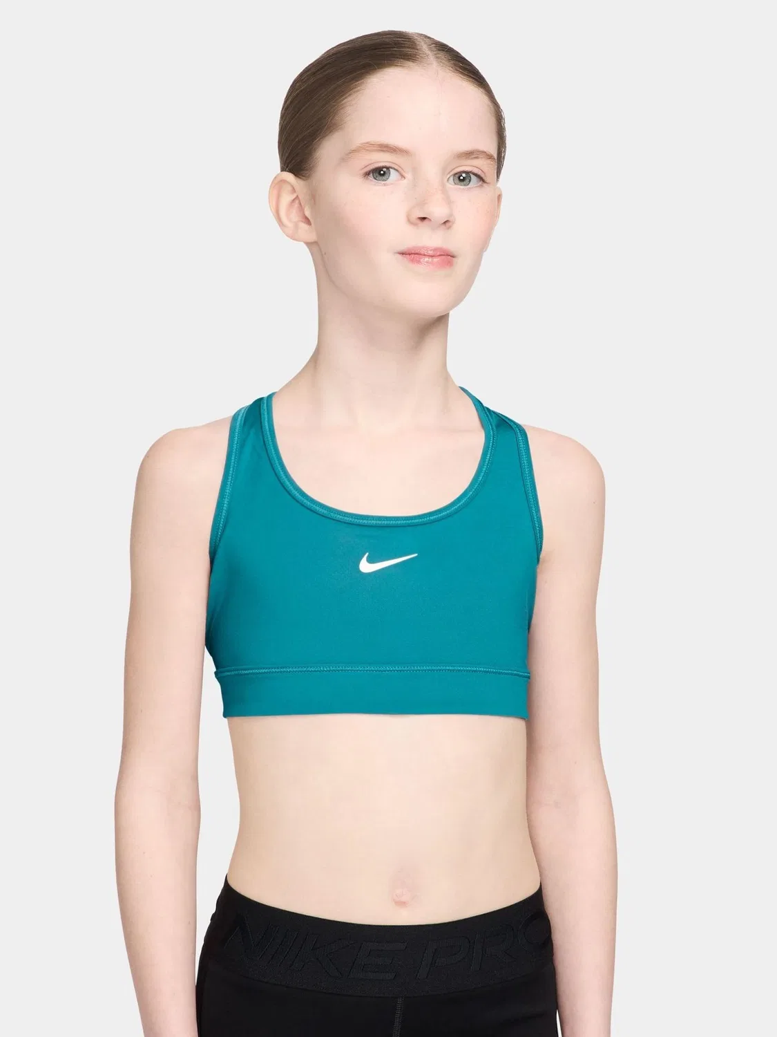 Спортивный бюстгальтер Dri-FIT Swoosh Support Nike, Energy Green