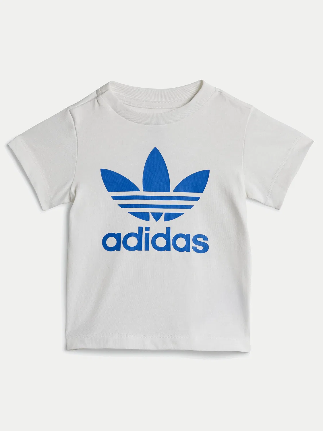 Комплект из футболки и шорт стандартного кроя для мальчика Adidas, синий — фото 2