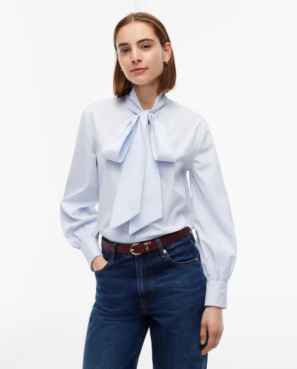 Женская рубашка с длинным рукавом, Cuello, Tommy Hilfiger, голубой