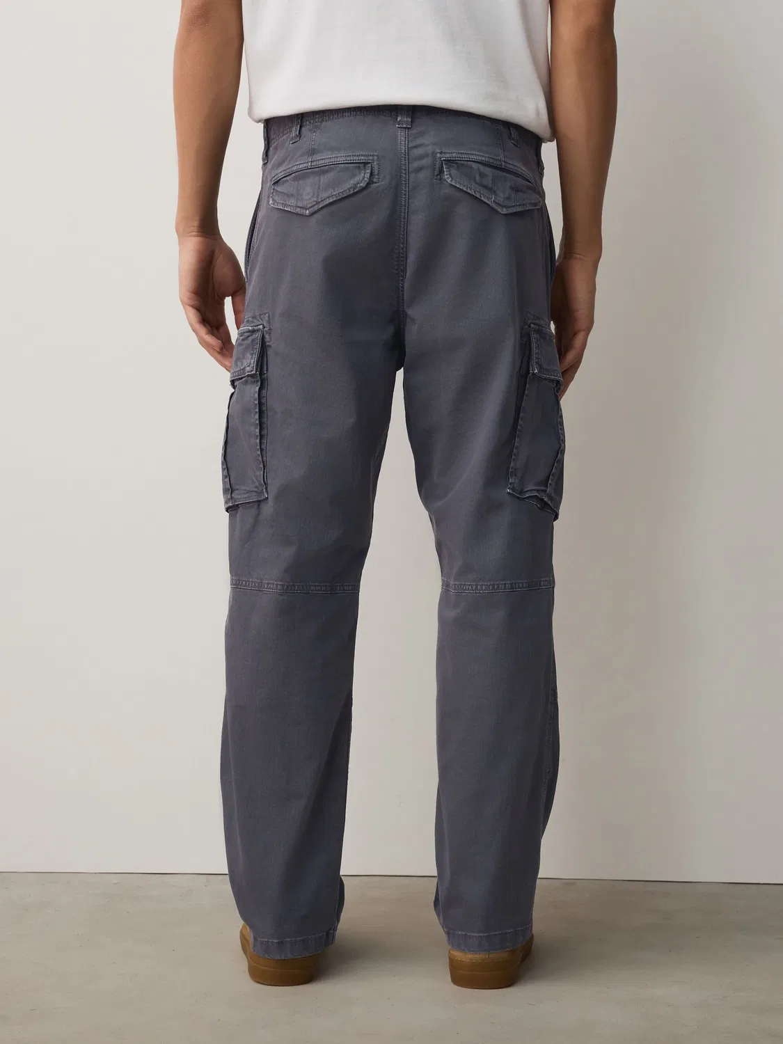 Штаны карго свободного кроя, Authentic Washed Next, угольно-серый — фото 2