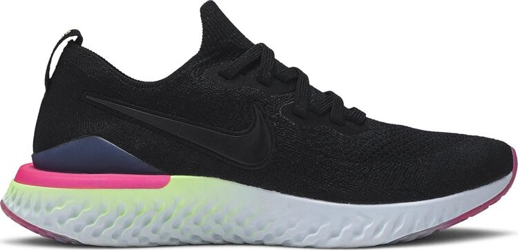 

Кроссовки Nike Epic React Flyknit 2 'Pixel', черный