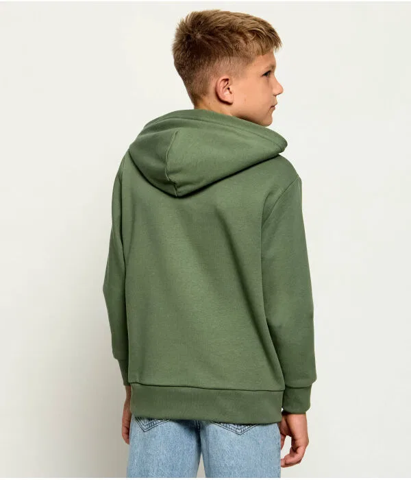 Детское худи для мальчиков Regular Fit Polo Ralph Lauren, Verde Oliva — фото 3