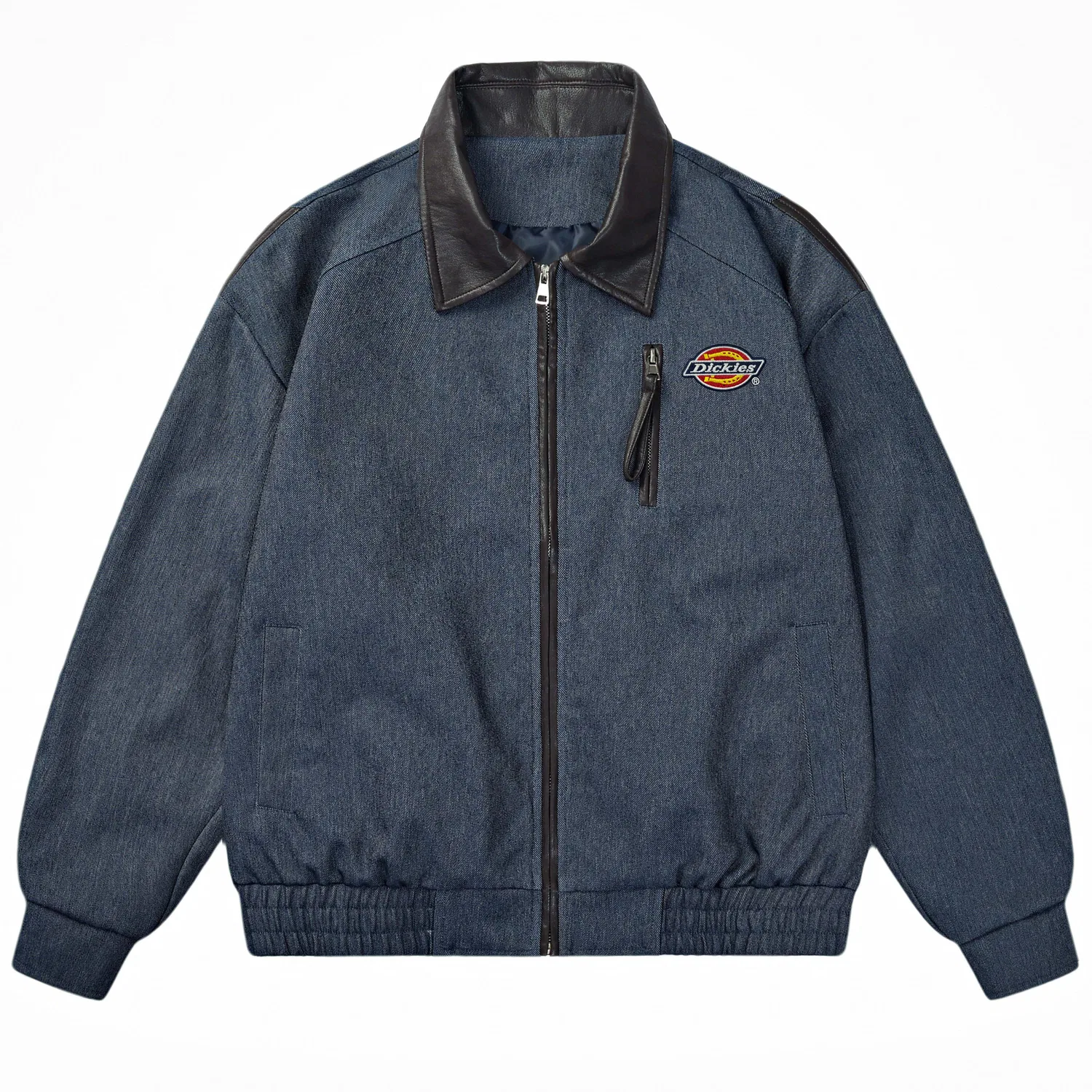 Детская куртка джинсовая с воротником, прямой крой, Dickies, Denim Blue