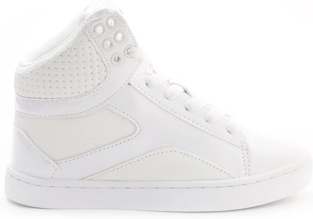 Детские кроссовки для девочек с блестками Pastry girls Glitter High Top Sneakers, White