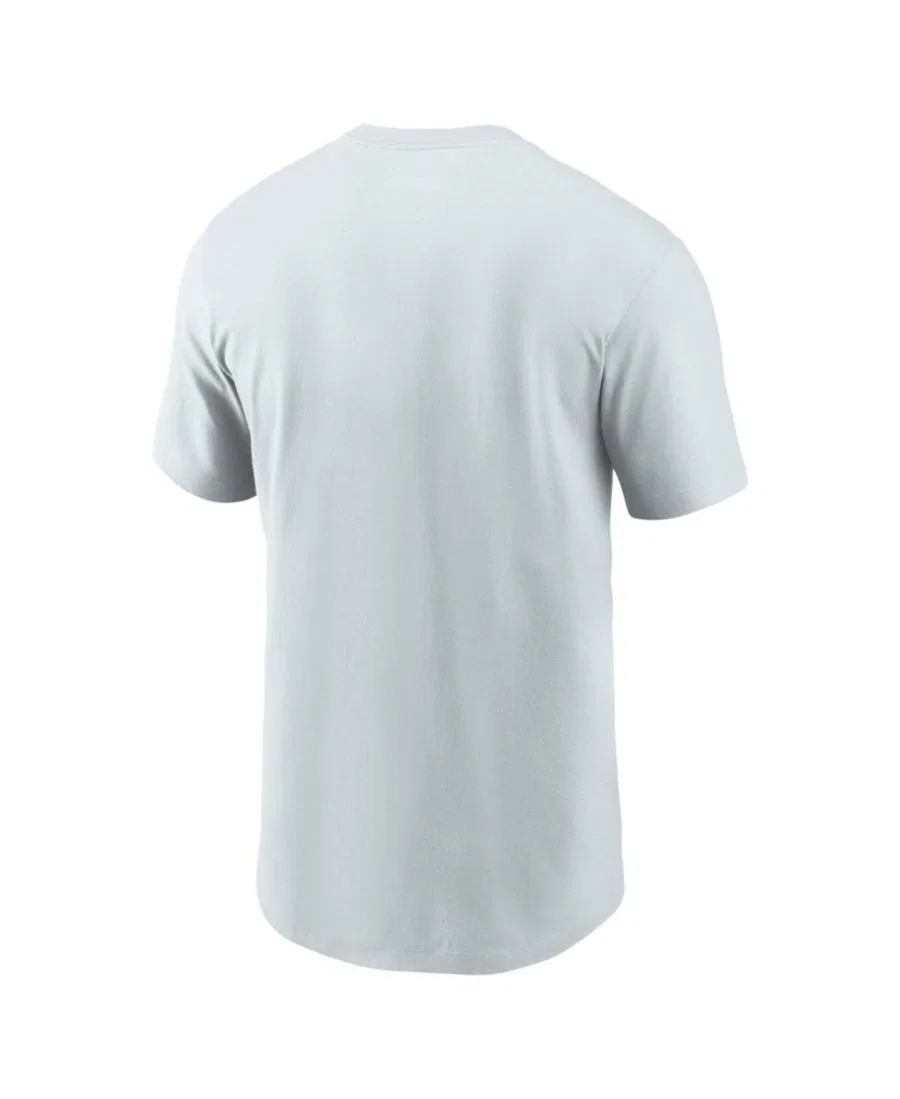 Мужская серая футболка Dri-FIT с символикой команды Dallas Cowboys Nike, Platinum — фото 4