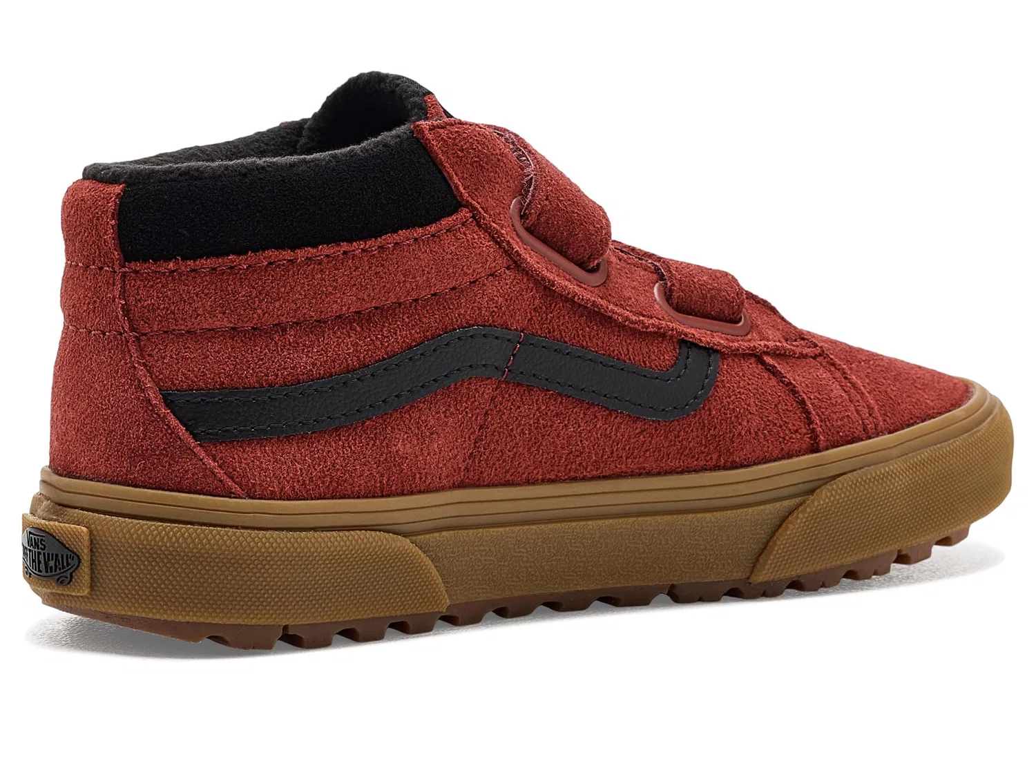 Кроссовки SK8-Mid Reissue V Insulated (для маленьких детей) Vans Kids, Gum Bordeaux — фото 4