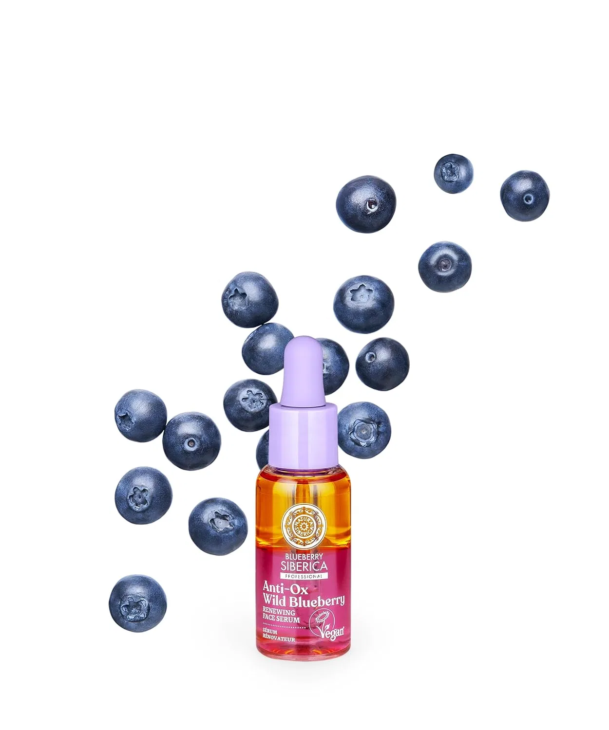Набор для ухода Anti-OX Wild Blueberry Hydration & Renewal, Natura Siberica, 100 мл + 30 мл — фото 4
