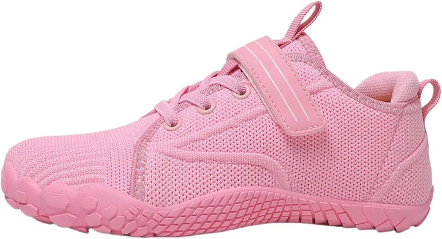 Детские дышащие кроссовки из сетки для девочек, Pink