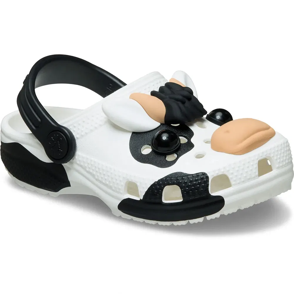 Классические сабо Crocs IAM Cow, белый — фото 2