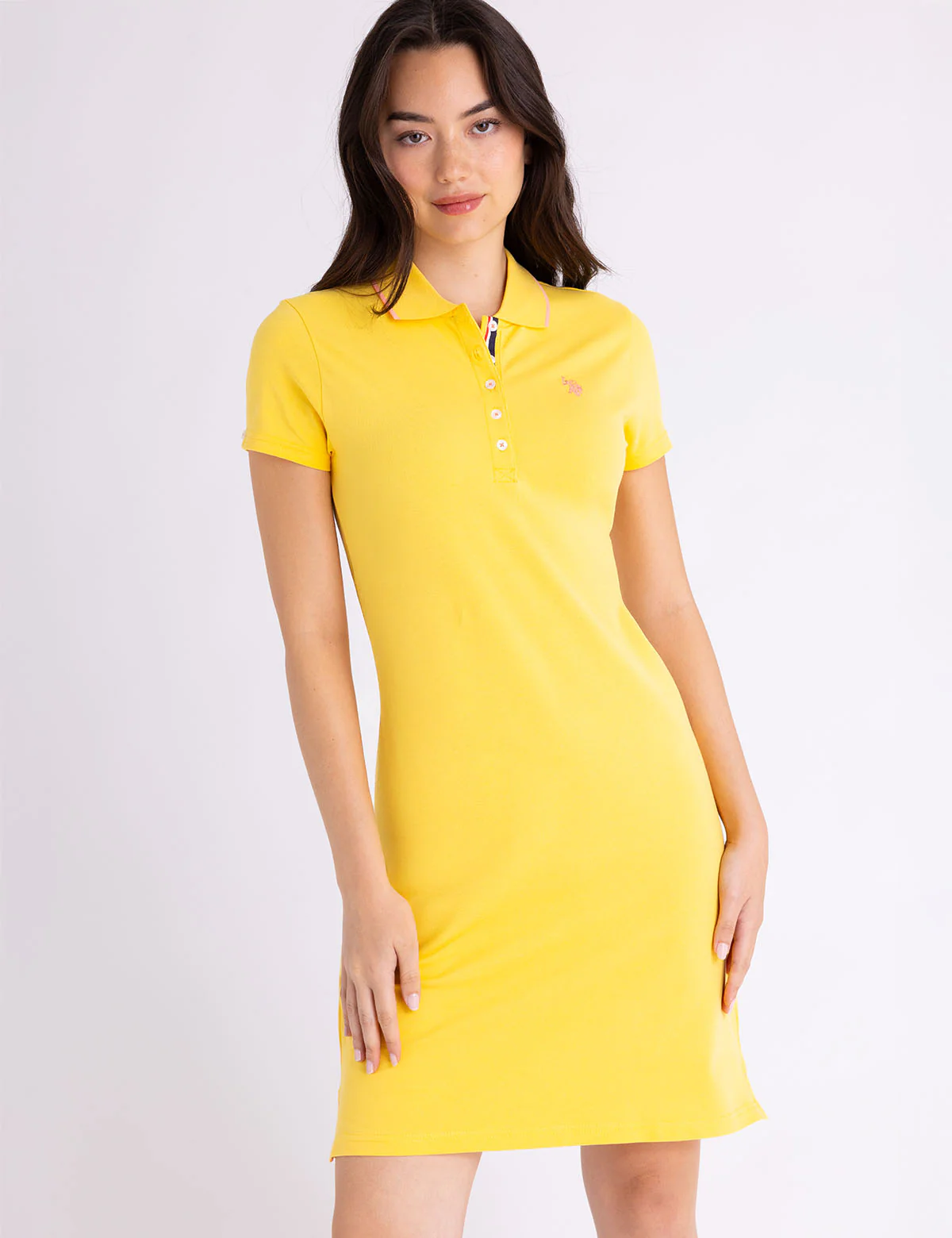 

Платье U.S. Polo Assn Tipped Polo, желтый