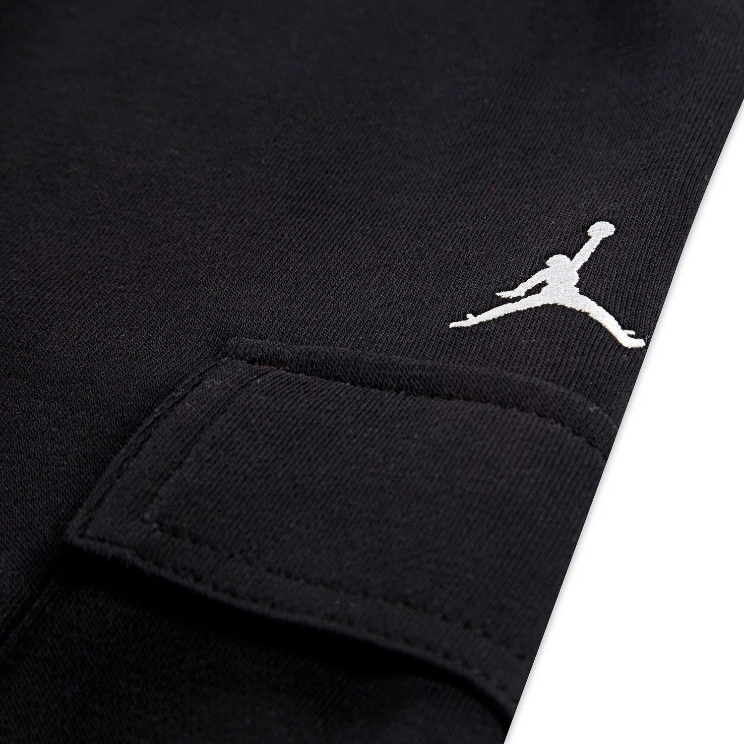 Детские карго-брюки с длиной до щиколотки Jordan Jdb Mj Brooklyn Ft Cargo Pants, Schwarz — фото 4