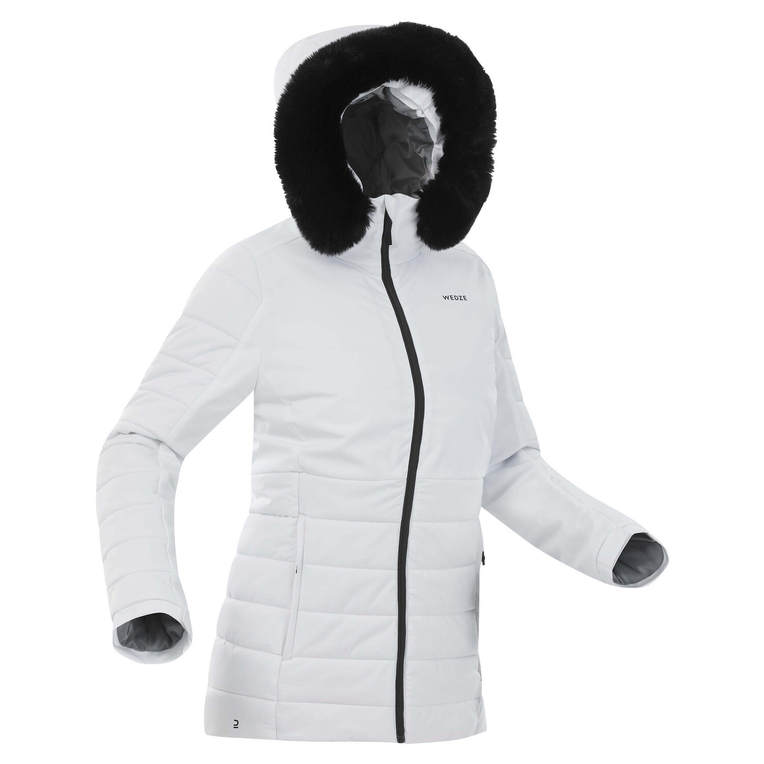 

Куртка лыжная Wedze Ski Wedze 100 Warm, белый/черный