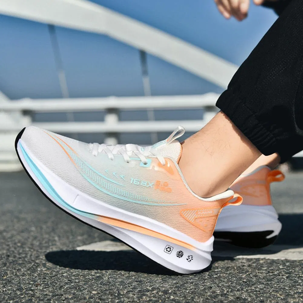 Детские легкие кроссовки с дышащим верхом Sneaker, Blueorange — фото 2