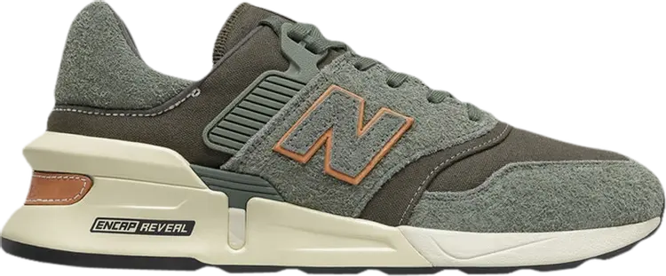 

Кроссовки New Balance 997S 'Slate Green Camo', зеленый