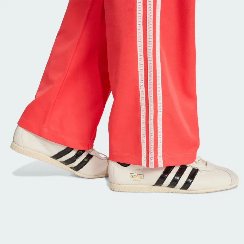 Женские спортивные брюки с вязаными деталями крючком Firebird adidas, черный — фото 4