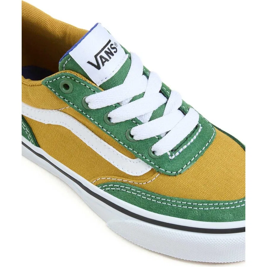 Детские кроссовки с длинным рукавом Brooklyn LS Vans, Синий/Темно-синий — фото 3