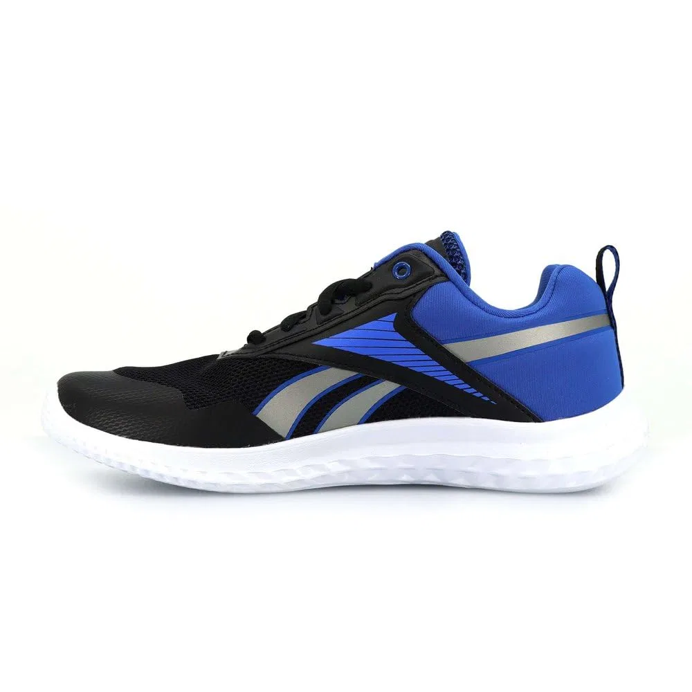 Детские кроссовки для мальчиков с шнуровкой Rush Runner 5 Reebok, Black Burgundy Floral — фото 2