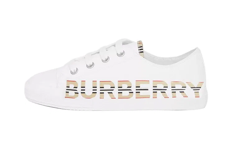 Детские кроссовки с фирменными полосками Icon Stripe Burberry, Black