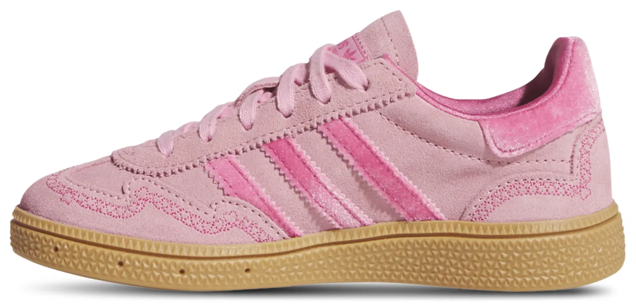 Кроссовки для девочек Handball Spezial Adidas, розовый — фото 2