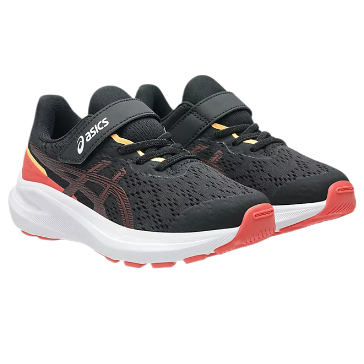 Кроссовки для бега GT 1000 13 Rebound Breathable Support с низким верхом для детей ASICS, черный — фото 3