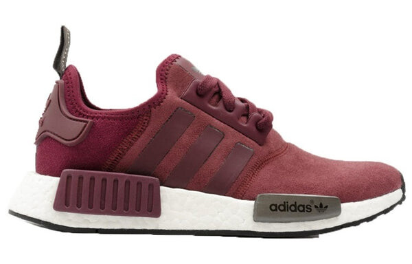Кроссовки nmd_r1 Adidas, бордовый — фото 2