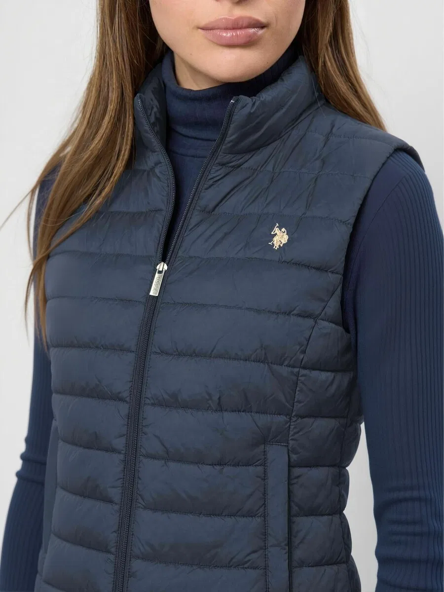Жилет U.S. POLO ASSN. 'UWVive' сапфирового цвета — фото 4