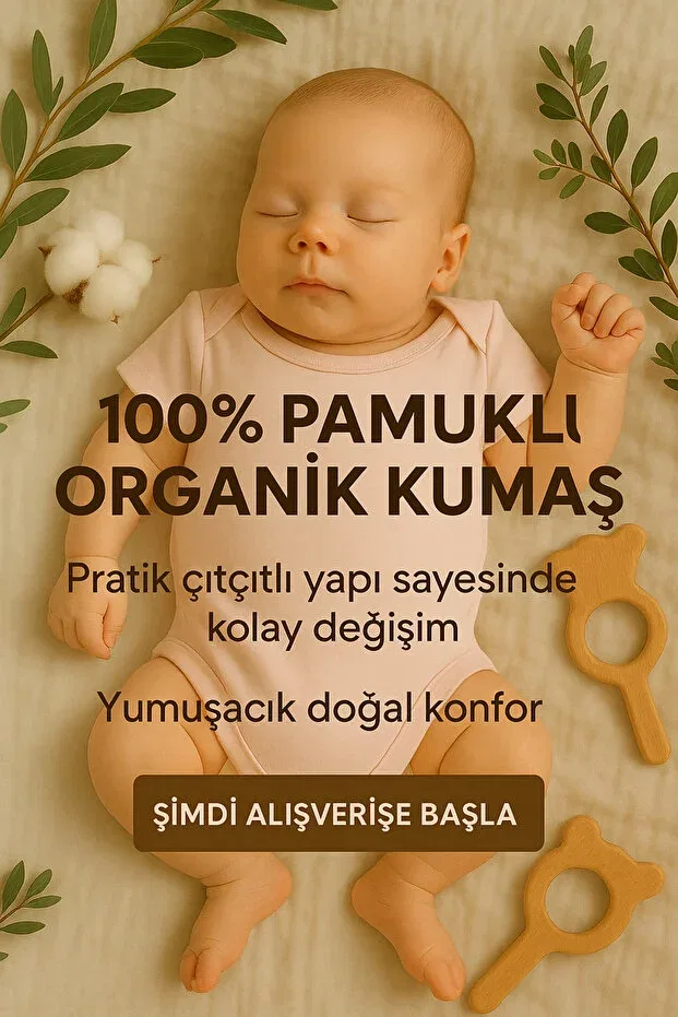 Детское боди для новорожденных с коротким рукавом Chicsy Baby, Pink — фото 3