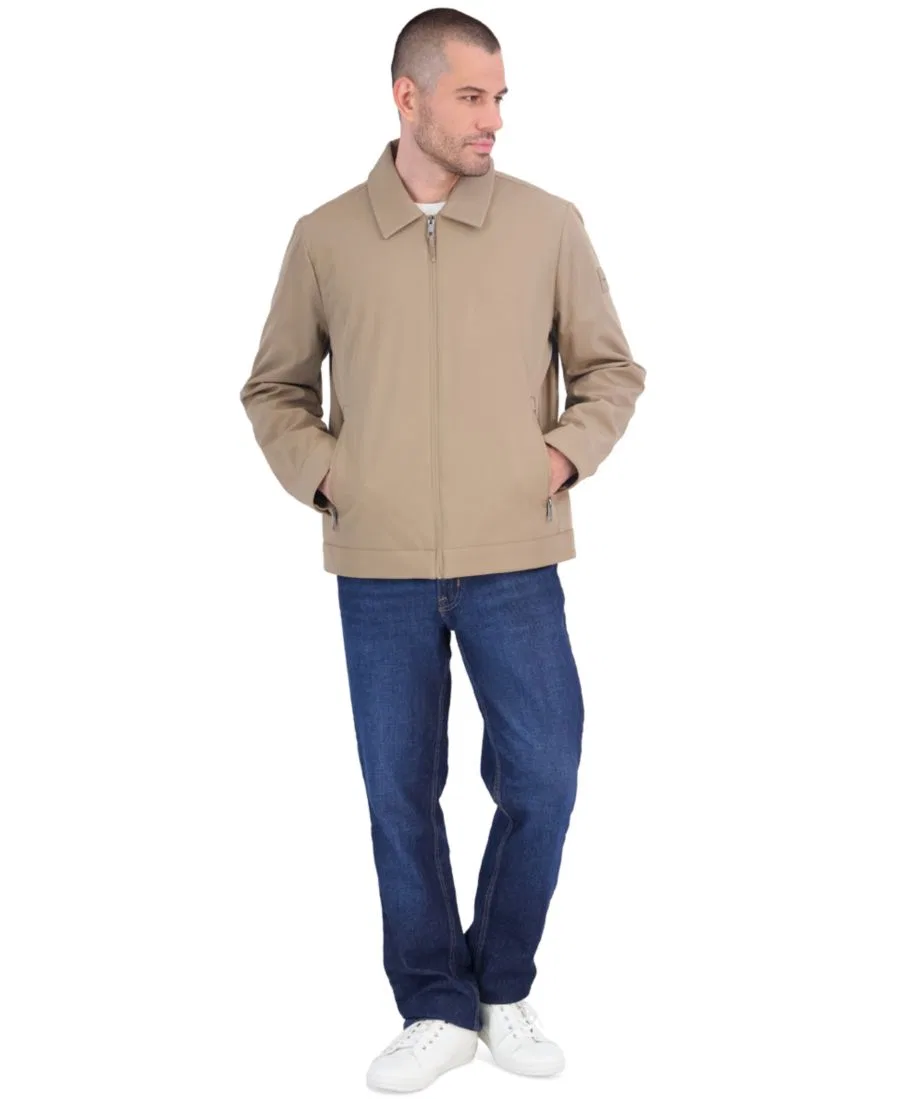 Мужская стеганая куртка с воротником-стойкой Flex Tech Quilted Inner Calvin Klein, Caribou — фото 2
