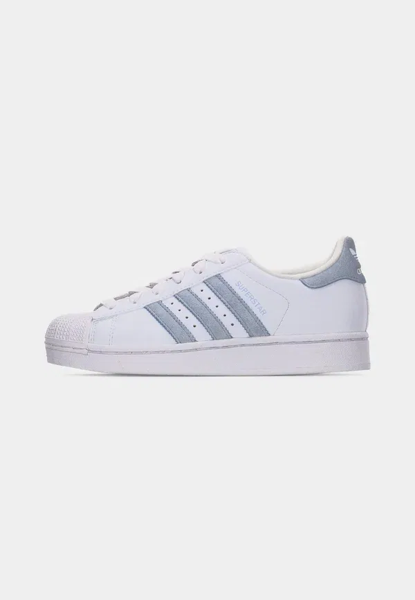Кроссовки Superstar ii унисекс Adidas Originals, белый/стальной — фото 2
