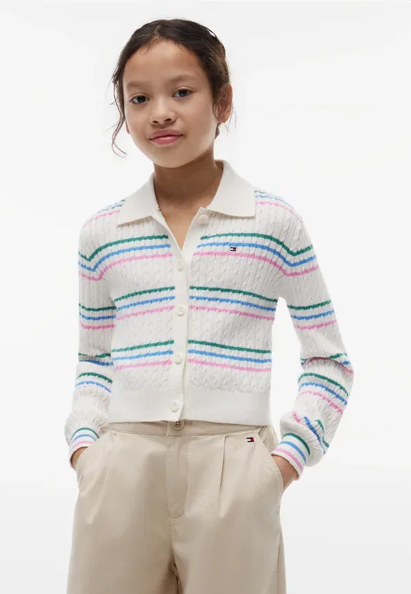 Кардиган шерстяной Cardigan Tommy Hilfiger, ivory, слоновая кость