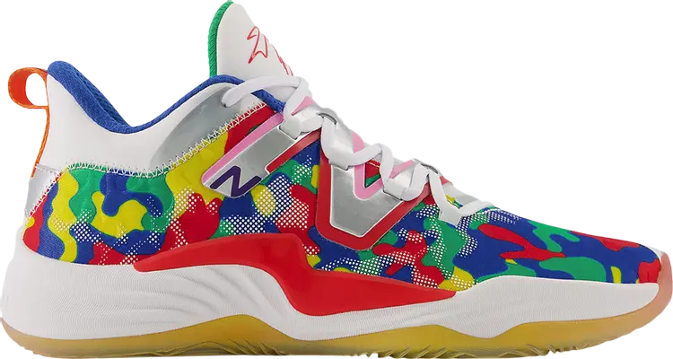 Кроссовки New Balance NBA 2K23 x Jamal Murray x Two WXY V3 'Multi-Color Camo', многоцветный — фото 2